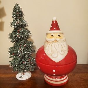 Johanna parker santa candy dish canister